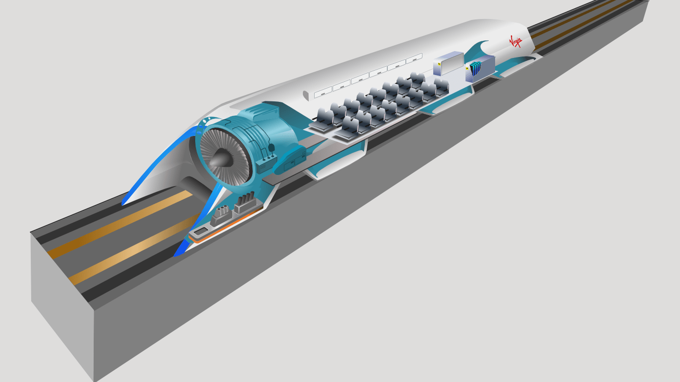 Say hi to the hyperloop