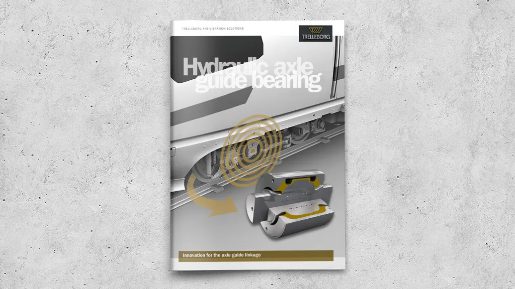 Hydraulic Axle Guide Bearing TAVS Rail HALL
