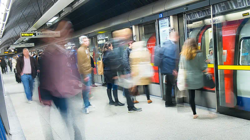 Global Local Expert Busy train station