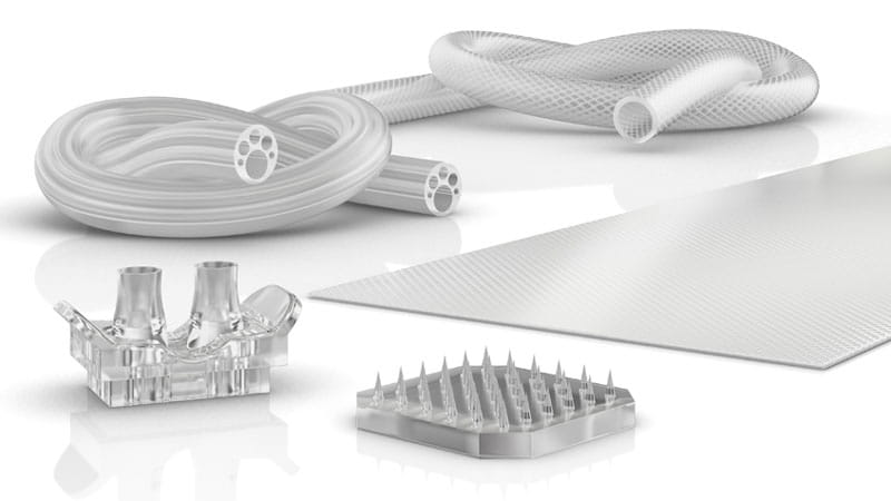 Medical grade silicone rubber for medical applications